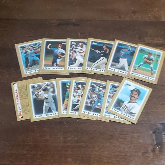 Topps 25th Aniversary Vintage Baseball Card Set - 1962 - 1987 And More.. - Picture 8 of 8